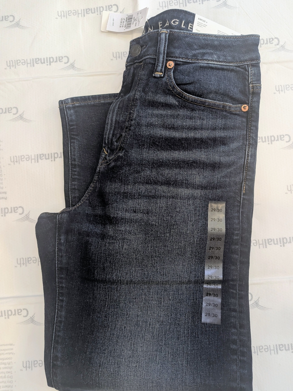 American Eagle Outfitters Men’s Dark Wash Black Denim Jeans